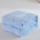 DecorBites™ Cotton Jacquard Towel Blanket for Adult Summer Air Conditioning, Sofa Cover