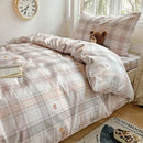 DecorBites™ Cotton Printed Student Bedding Set - All Seasons Queen Single Comforter Cover Set