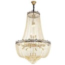 DecorBites™ Crystal LED Chandelier for Living & Dining Room Luxury