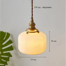 DecorBites™ Japanese Ceramic Chandelier Lighting for Kitchen Dining Room Luxury Led Ceiling Lamp