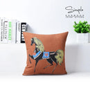 DecorBites™ Cotton Linen Sofa Pillowcase, Cushion Cover for Home Decor