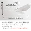 DecorBites™ 52" Modern Ceiling Fan with DC Remote Control for Home and Office