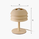 DecorBites™ Cream Medieval Design LED Table Lamp for Bedroom, Living Room, Kitchen, Cafe