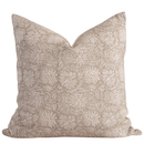 Niva Floral Block Printed Pillow Cover | Sage Green