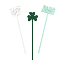 St. Patrick's Day Drink Stirrers, Set of 12