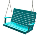 Keystone Amish Co. 4 Foot Salem Composite Poly Porch Swing, Aruba