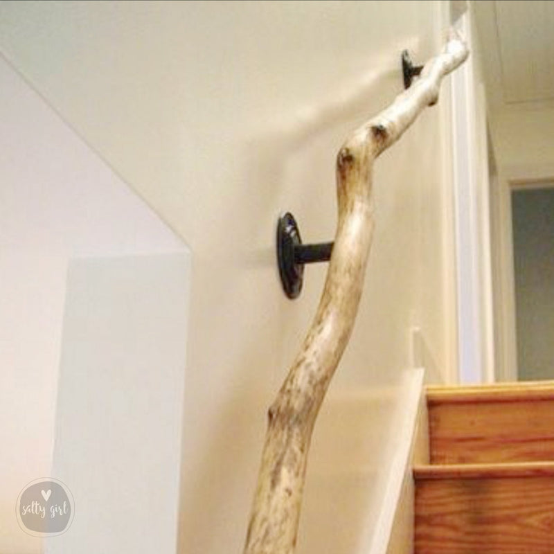 Driftwood Handrail 9-16 FT Stair Rail