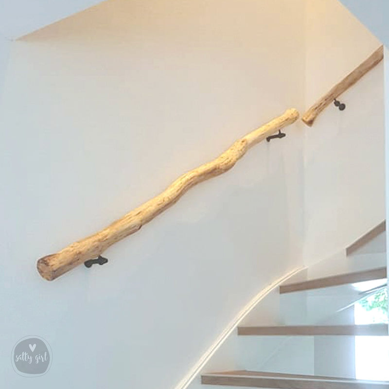 Driftwood Handrail 9-16 FT Stair Rail