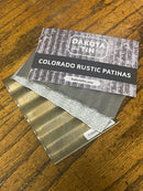 Corrugated Patina Samples - 4"x6"