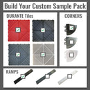 Garage Tile Samples - Interlocking PP Flooring - High End Polypropylene | 100% Recyclable - Build your Own Selection | DECKO - Fully Refundable (up to 6 items) with FREE Return