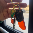 Metal Midwest Pride Corn Shaped Keychain | 1" x 3" | HEARTlandia