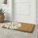 Sand Dollar Coir Doormat