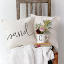 Sand Pillow Cover