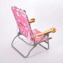 Evelyn Henson Sandbar Low Beach Chair in Flamingo