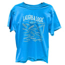 Laugh & Logic Tee | Teal | Multiple Sizes | Sandhills Specialty Gifts and Crafts