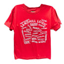 Nebraska Sandhill Logic Tee | Red | Multiple Sizes | Sandhills Specialty Gifts and Crafts