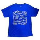 Nebraska Sandhill Logic Tee | Blue | Multiple Sizes | Sandhills Specialty Gifts and Crafts