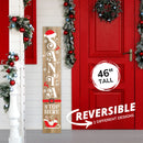 Santa Stop Here Porch Sign