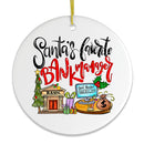 Santa’s Favorite Bank Manager Christmas Ornament
