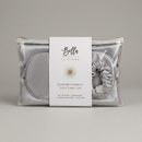 Giftable Gray Goodnight Gorgeous Satin Sleep Set [Includes Pillowcase, Sleep Mask + Scrunchie]