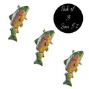 Trout Ornament | Pack of 3 | Bert Anderson Collection