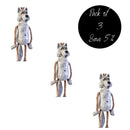 Wolf Ornament | Pack of 3 | Bert Anderson Collection