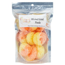 SALE | Freeze Dried Peach Rings | 1 oz | Wicked Good Foods