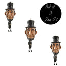 Abe Lincoln Ornament | Pack of 3 | Bert Anderson Collection