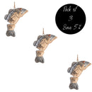 Bass Ornament | Pack of 3 | Bert Anderson Collection