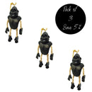 Dangle Gorilla Ornament | Pack of 3 | Bert Anderson Collection
