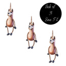 Dangly Alpaca Ornament | Pack of 3 | Bert Anderson Collection