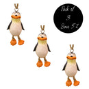 Dangly Penguin Ornament | Pack of 3 | Bert Anderson Collection