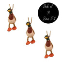 Duck Ornament | Pack of 3 | Bert Anderson Collection
