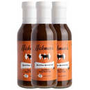 NON COLLECTIVE | Bovine Injectable Beef Marinade | Pack of 3 | 12 fl oz | Gluten Free | Fat Boy Hickman's BBQ
