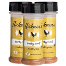 NON COLLECTIVE | Party Fowl Poultry Rub | Pack of 3 | 4 oz | Gluten Free | Fat Boy Hickman's BBQ
