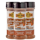 Caliente Gluten Free Rub | Pack of 3 | 4 oz | Gluten Free | Fat Boy Hickman's BBQ