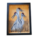 The Crane Trio Painting | 7 X 9 | The Painted Attic