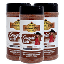 NON COLLECTIVE | Cowgirl BBQ Rub | Pack of 3 | 11.4 oz | Gluten Free | Fat Boy Hickman's BBQ