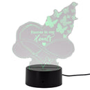 Customizable LED Lighted Memorial Plaque | Create Your Own | Glowing Creation