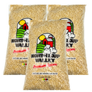 White Un-Popped Popcorn Kernels | 12.5 lb | Pack of 3 | Non-GMO | Popcorn County USA | North Loup Valley
