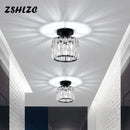 DecorBites™ Crystal LED Ceiling Light for Home Decor, Modern Aisle Light Fixture for Bedroom Living Room
