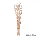 5/20pcs Aroma Diffuser 28cm Wavy Rattan Reed Sticks Air Freshener Aromatherapy Sticks Oil Diffuser Refill Stick Room Fragrance