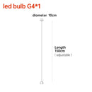 DecorBites™ Crystal Ball Nordic LED Chandelier - Modern Staircase Decorative Lighting