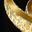 DecorBites™ Crystal LED Chandelier for Kitchen Dining Room Duplex Villa Lighting Fixtures