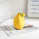 DecorBites™ Lemon Flower Vase: Ceramic Vase for Home Decoration and Floral Arrangements