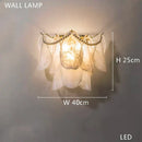 DecorBites™ French Style Glass Chandelier for Living Room Decoration