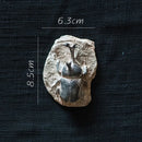 DecorBites™ Fossil Series Art Refrigerator Stickers: Fish Bone Beetle Marine Insect Specimen