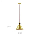DecorBites™ Industrial Metal Pendant Light with Adjustable Height for Kitchen and Dining Room Decor