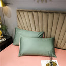 DecorBites™ Egyptian Cotton Bedding Set with Sheet Pillowcase Blanket Cover - Queen King Size