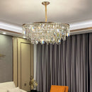 DecorBites™ Crystal LED Chandelier for Living Room, Dining & Bedroom - High-end Luxury Lighting